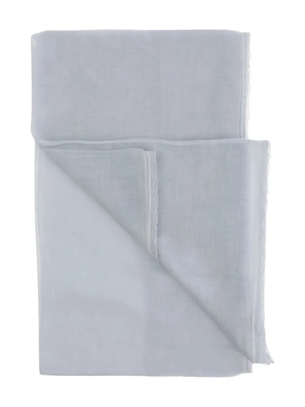 Faliero Sarti Sjaal van zijdemix Blauw
