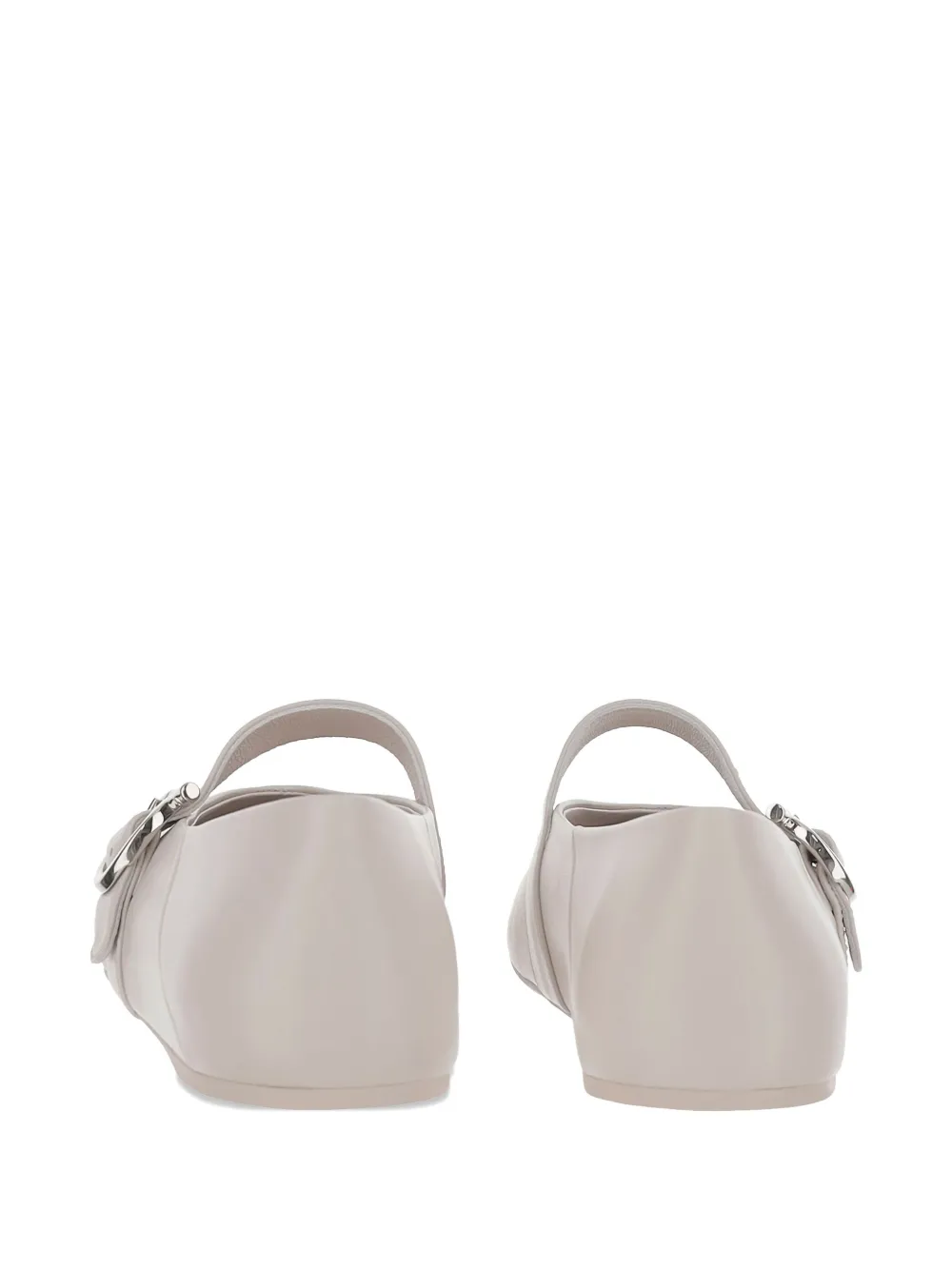 Ferragamo Gancini ballet flats Neutrals
