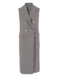 Tagliatore double-breasted coat - Grey