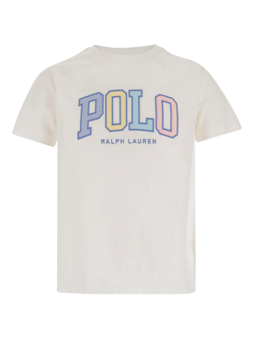 POLO RALPH LAUREN KIDS cotton T-shirt | White | Image 1