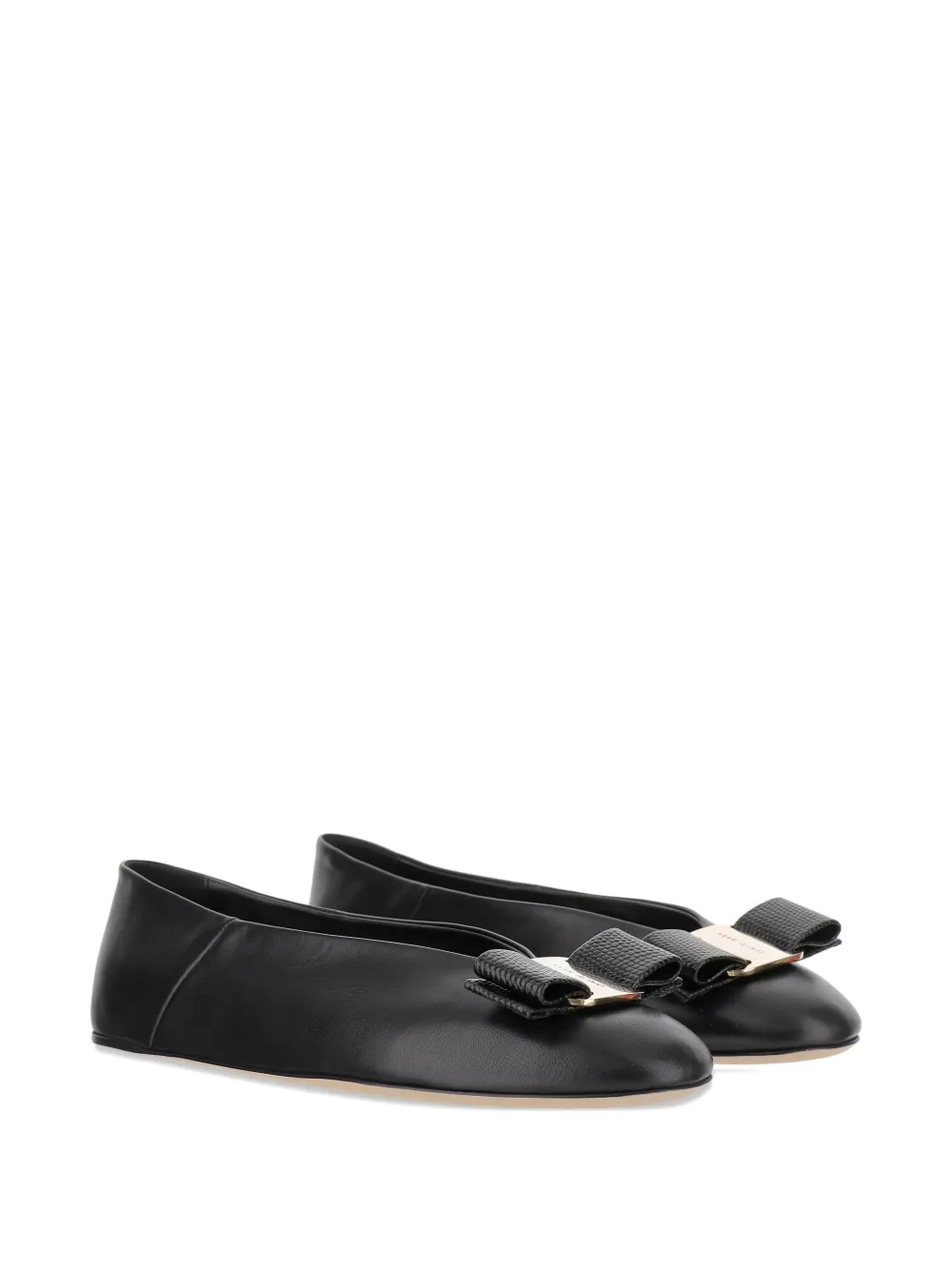 Ferragamo Vara ballet flats - Zwart