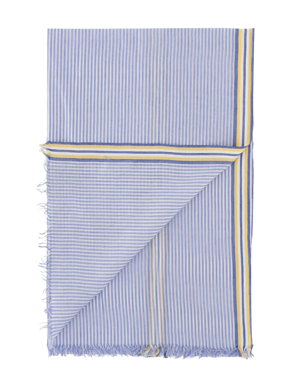 Faliero Sarti silk-blend scarf - Blauw