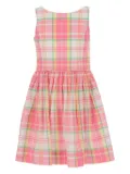 POLO RALPH LAUREN KIDS checkered dress - Pink
