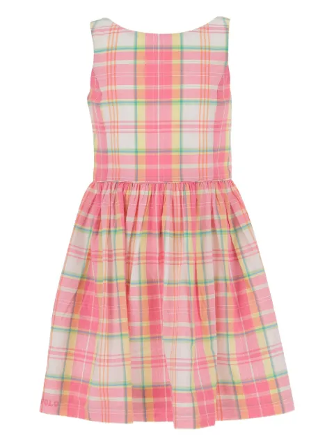POLO RALPH LAUREN KIDS checkered dress