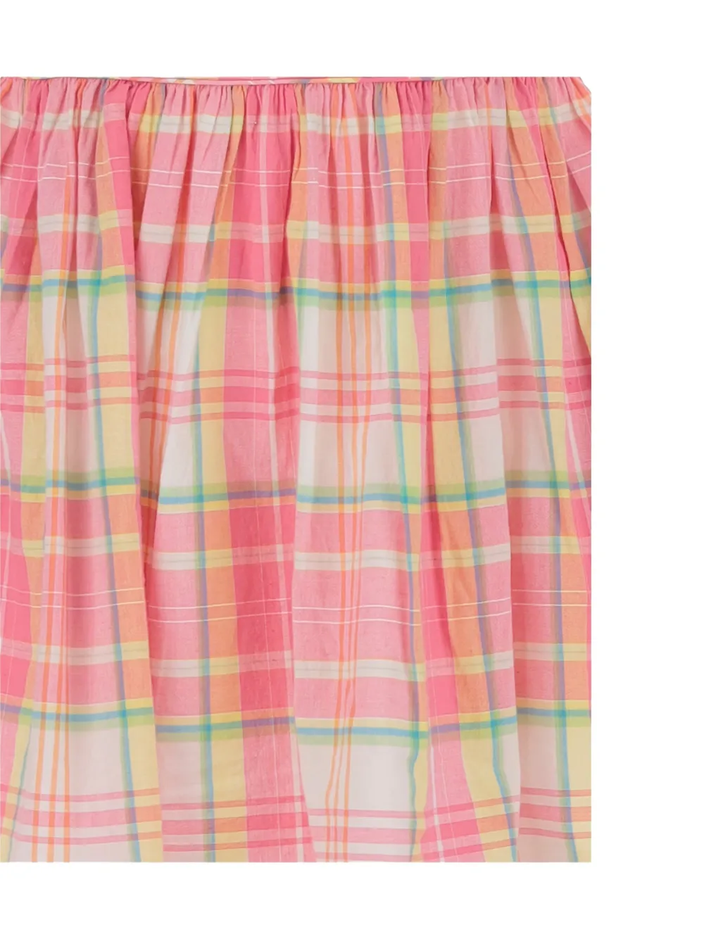 POLO RALPH LAUREN KIDS Geruite jurk Roze