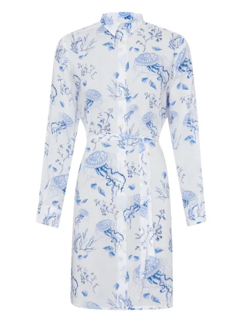 Vilebrequin camisa midi Medusa and Shells