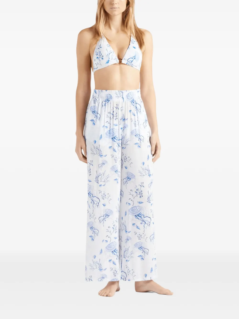VILEBREQUIN MEDUSA AND SHELLS TROUSERS