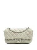 CHANEL Pre-Owned 2009-2010 Medium Quilted Lambskin Coco Rain Flap shoulder bag - Grey