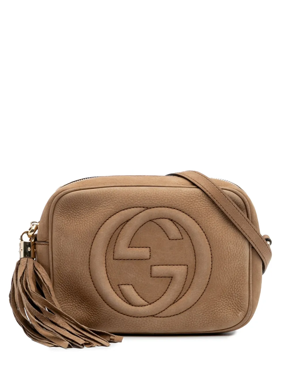 Pre-owned Gucci 2016-2024 Leather Soho Disco Crossbody Bag