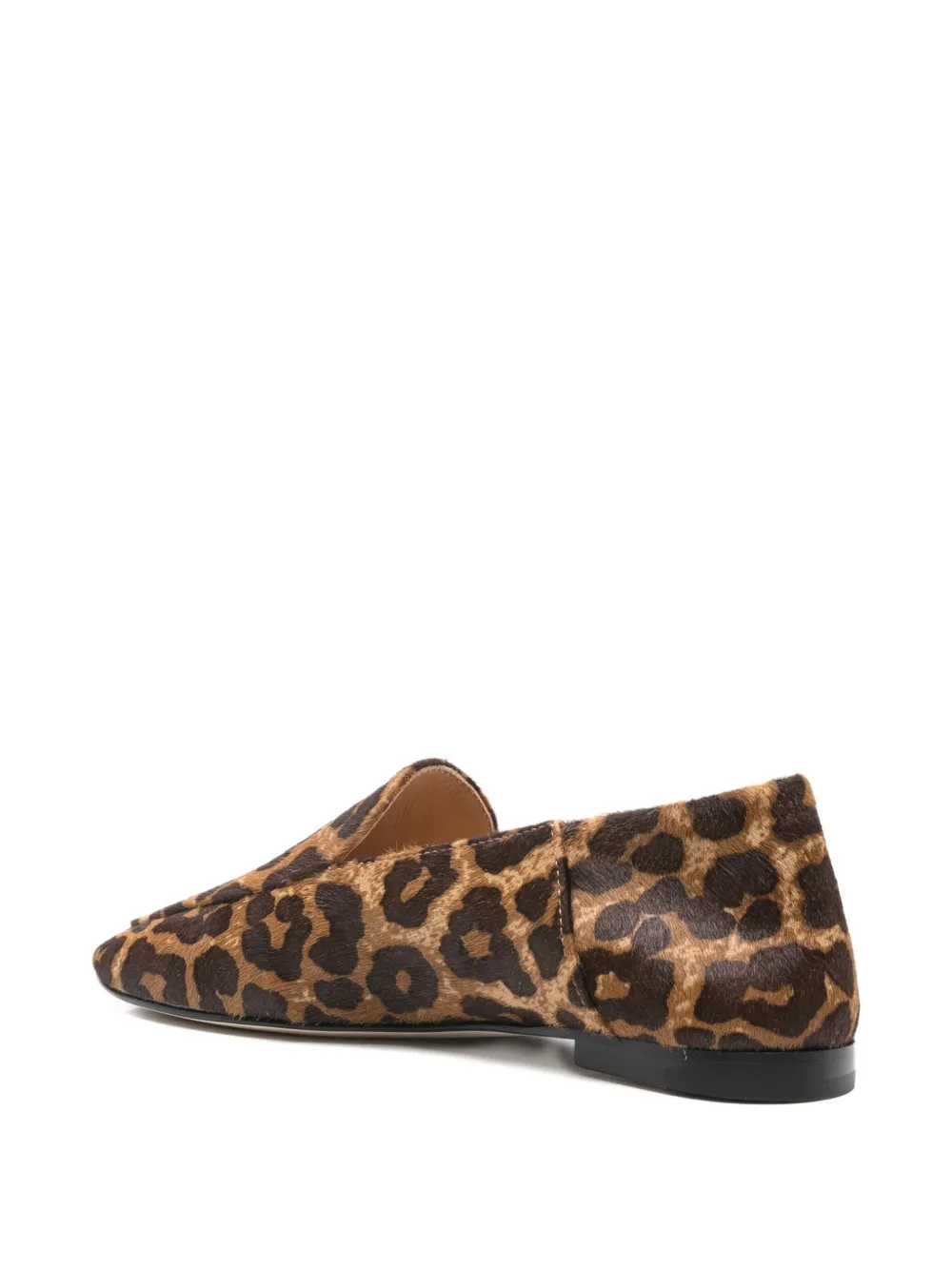 Dear Frances Loafers met dierenprint Bruin