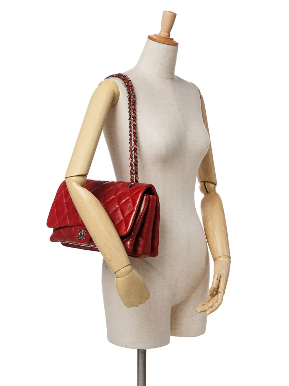 CHANEL Pre-Owned 2011 gesteppte 3 Accordion Flap Schultertasche | Pre-owned & Archive | Image 2