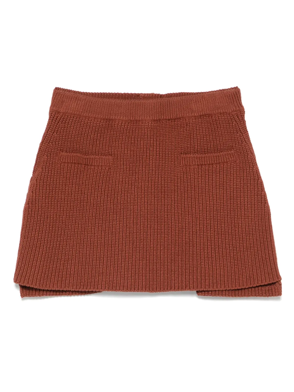 Aya Muse Ribbed Mini Skirt