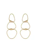 Fernando Jorge 18K yellow gold Fluid diamond earrings