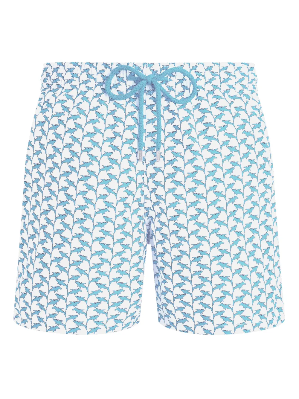 Vilebrequin Net Sharks swim shorts - ホワイト Vilebrequin Net Sharks swim shorts - ホワイト