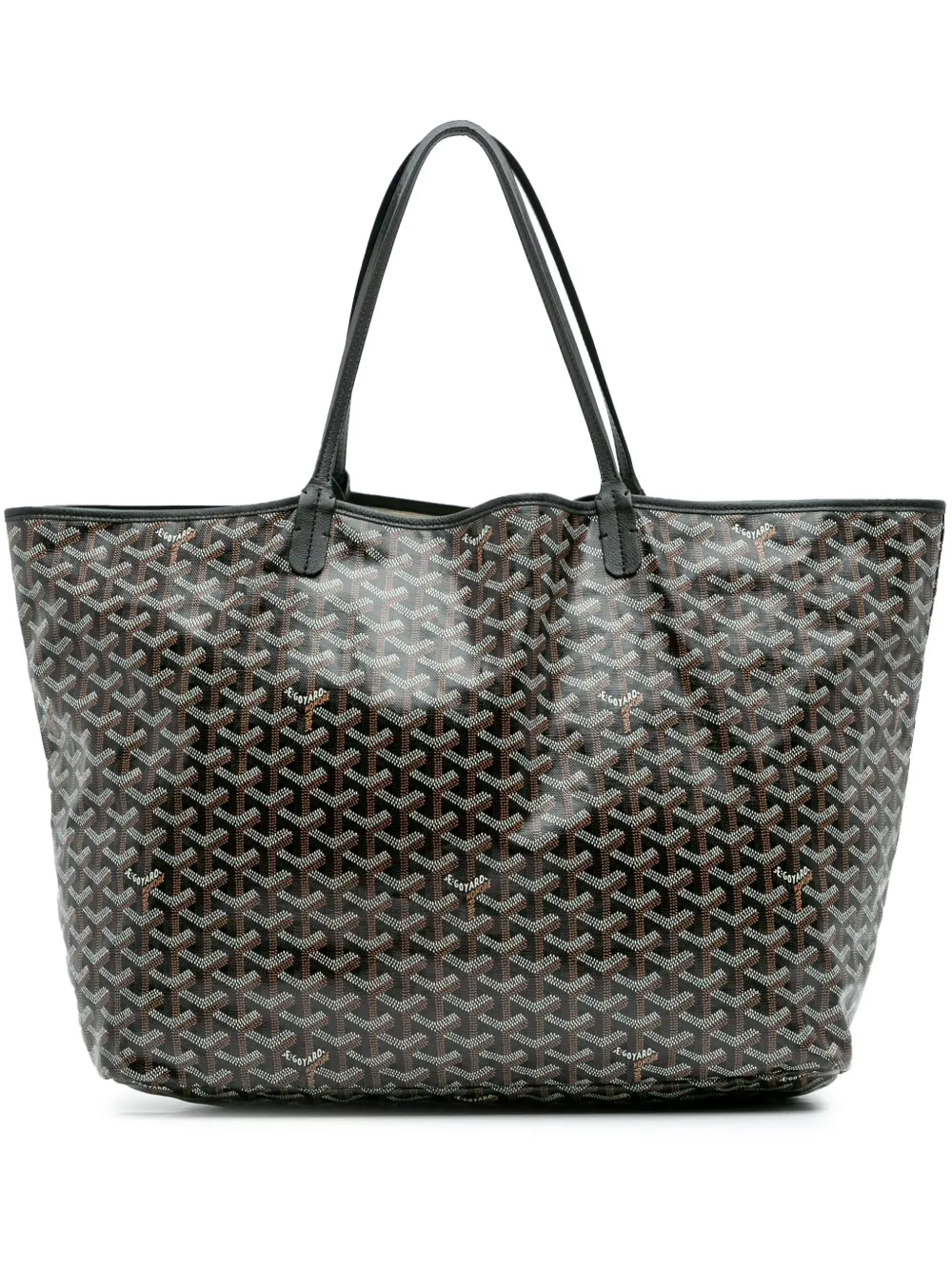 Goyard Pre-Owned 2018 ゴヤールディン サンルイ GM トートバッグ - ブラック Goyard Pre-Owned 2018 ゴヤールディン サンルイ GM トートバッグ - ブラック