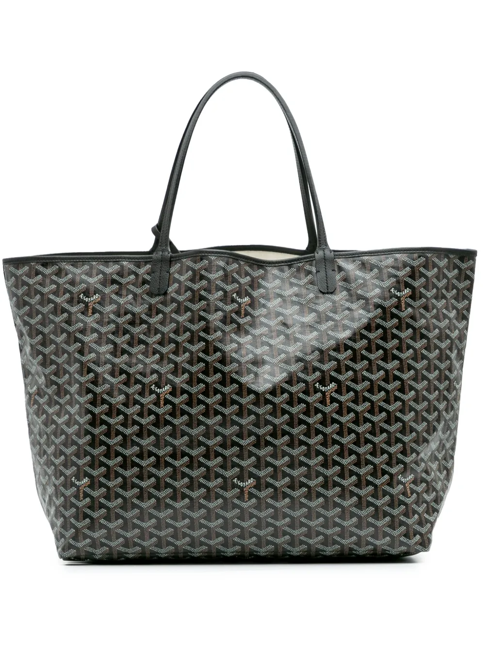 Goyard Pre-Owned 2020 ゴヤールディン サンルイ GM トートバッグ - ブラック Goyard Pre-Owned 2020 ゴヤールディン サンルイ GM トートバッグ - ブラック