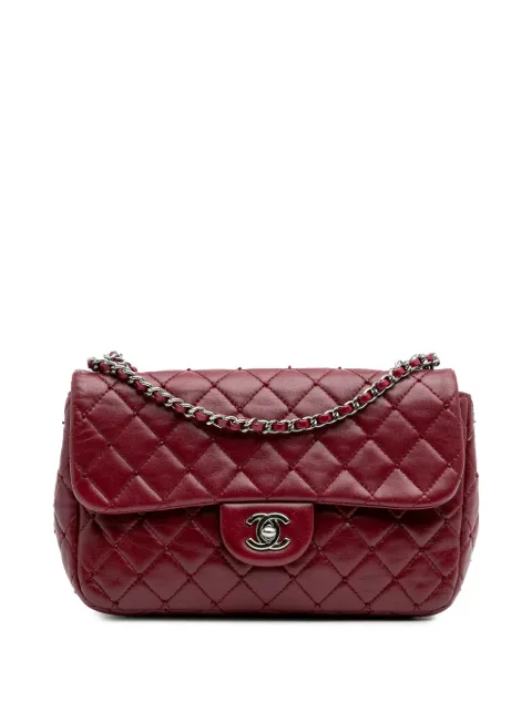 CHANEL Pre-Owned 2012-2013 Small Quilted Lambskin Beaded Single Flap shoulder bag
