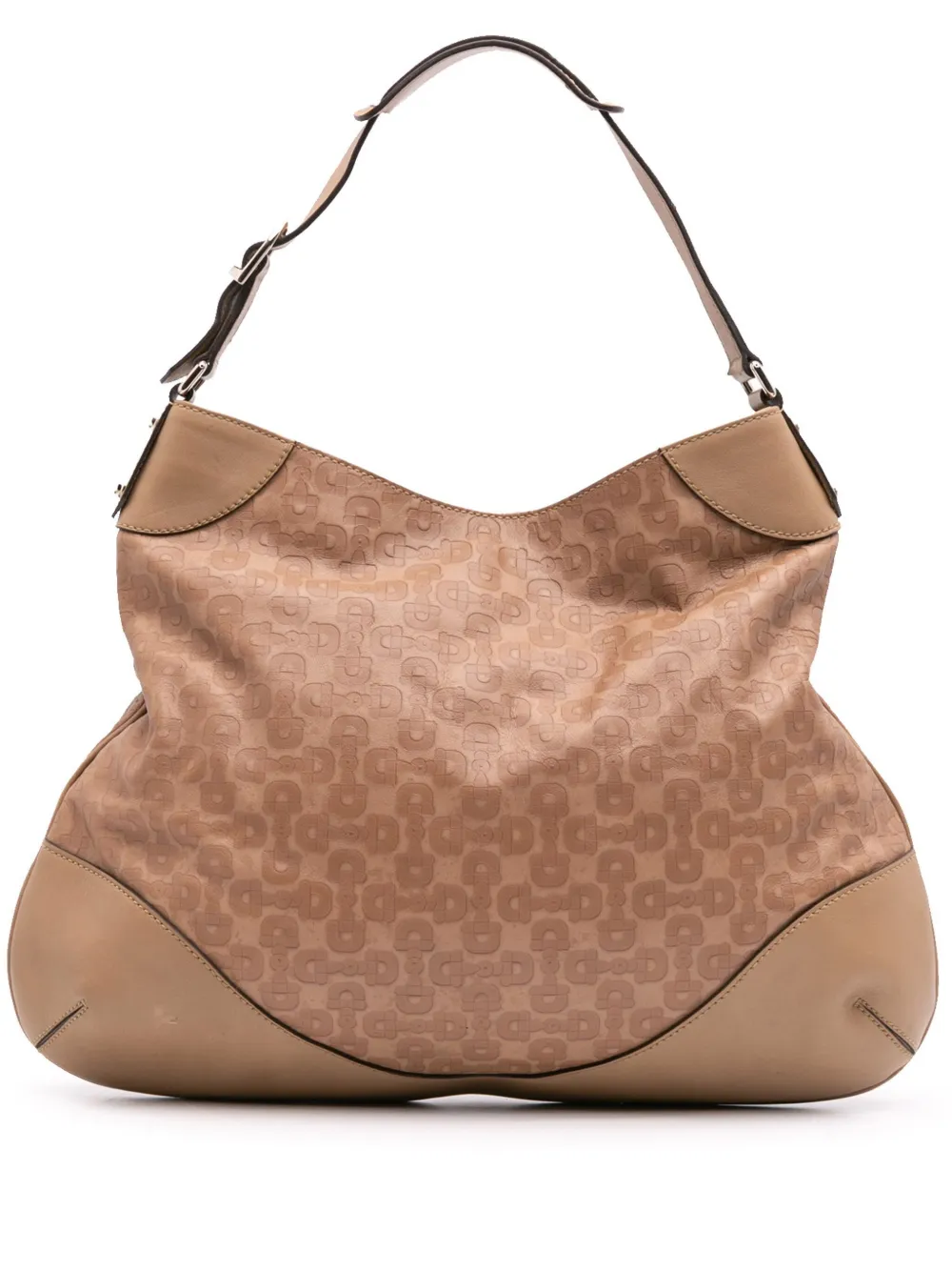 Gucci Pre-Owned 2016-2024 Leather Horsebit hobo bag | Brown | Image 1
