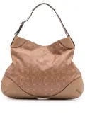 Gucci Pre-Owned 2016-2024 Leather Horsebit hobo bag - Brown