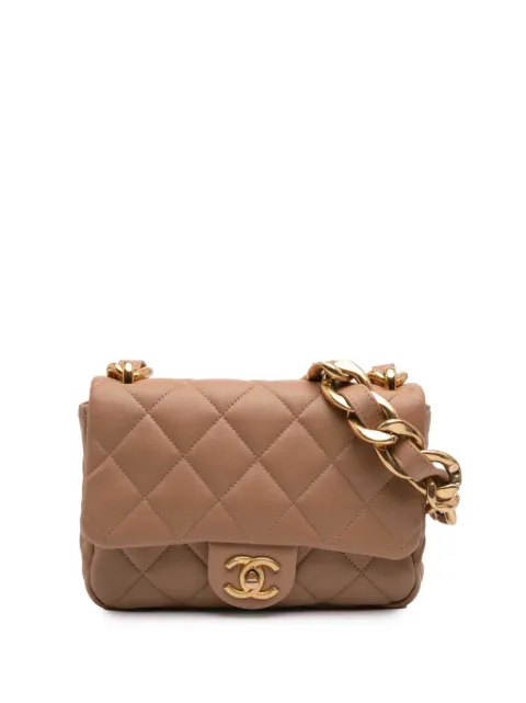 CHANEL Pre-Owned 2021-2024 Small Quilted Lambskin Funky Town Flap shoulder bag