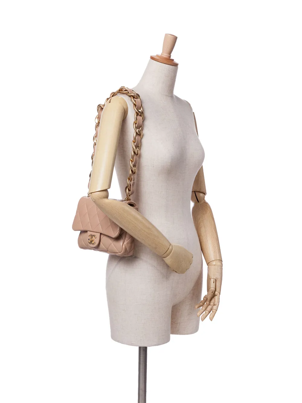 CHANEL Pre-Owned 2021-2024 Small Quilted Lambskin Funky Town Flap shoulder bag | Pre-Owned | Image 2