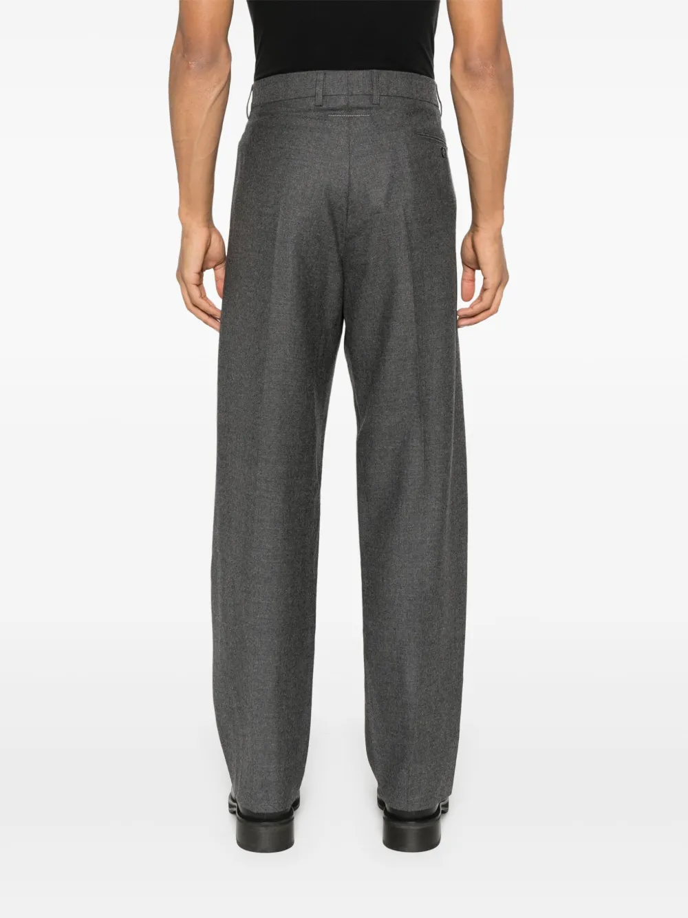 MM6 Maison Margiela Broek van scheerwol Grijs