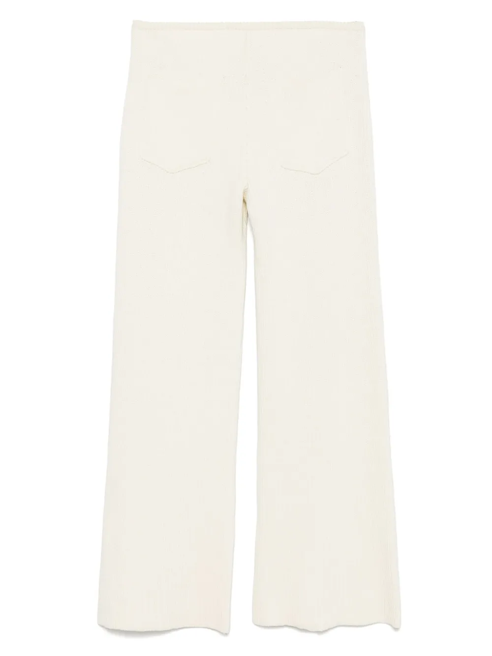 Aya Muse Broek van katoenblend - Beige