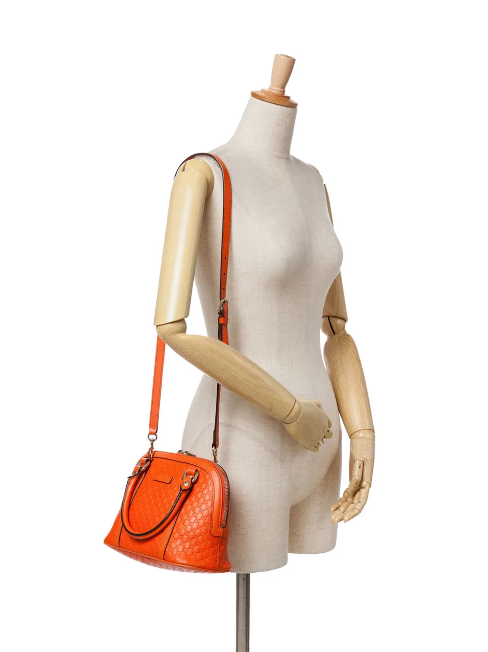 Gucci Pre-Owned 2016-2024 Mini Microguccissima Dome satchel | Pre-Owned | Image 2