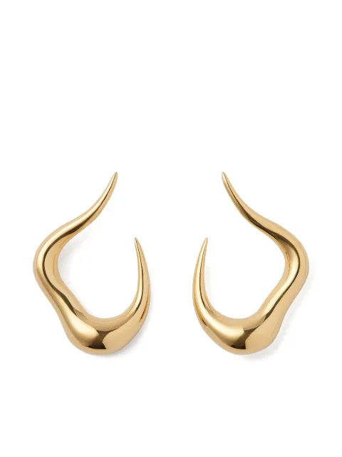 Fernando Jorge 18K yellow gold small Bold Stream earrings