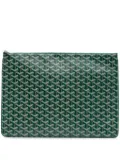 Goyard Pre-Owned 2018 Goyardine Senat GM clutch bag - Green