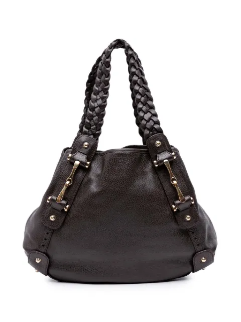 Gucci Pre-Owned 2016-2024 Leather Horsebit Pelham shoulder bag