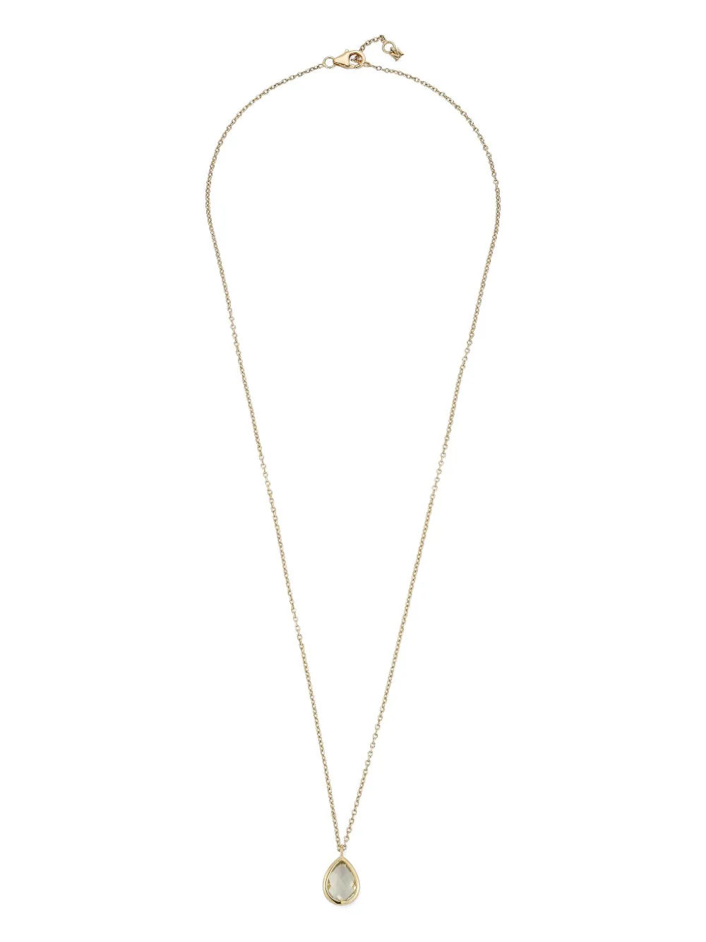 Mateo collar con dije de gota | dorado | Image 1