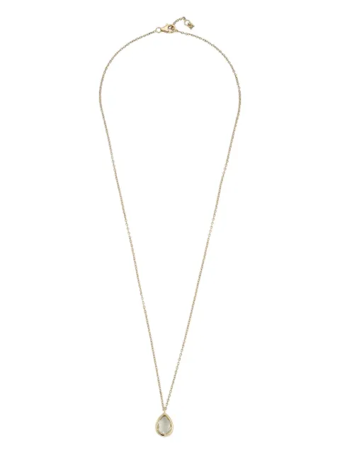 Mateo 14K yellow gold green amethyst necklace