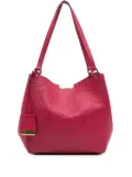 Burberry Pre-Owned 2000-2017 Small Embossed Grain Check Leather Canterbury tote bag - Pink
