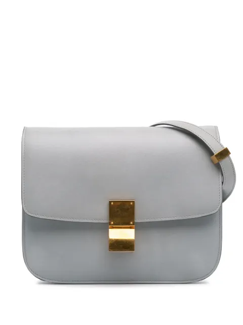 Céline Pre-Owned شنطة كروس 'كلاسيك بوكس' جلد متوسطة 2013