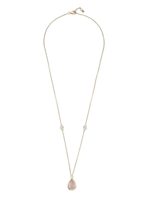 Collier à pendentif orné de cristal - Mateo - Modalova