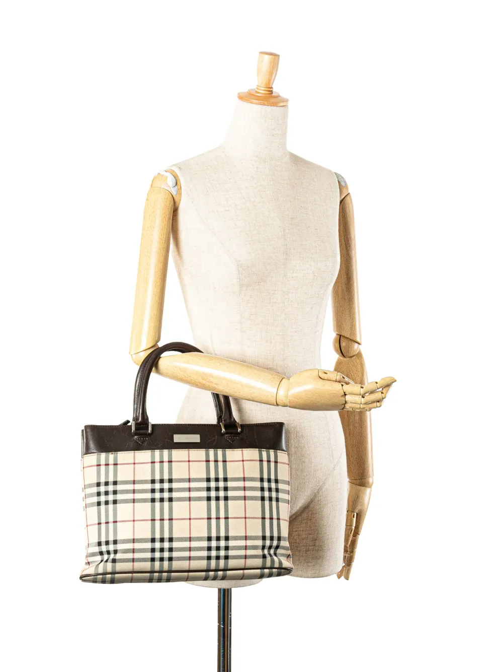 Burberry Pre-Owned tote House Check Canvas 2000-2017 | Estilos de archivo | Image 2
