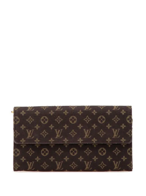 Louis Vuitton Pre-Owned 2006 Monogram Mini Lin Sarah Wallet long wallets