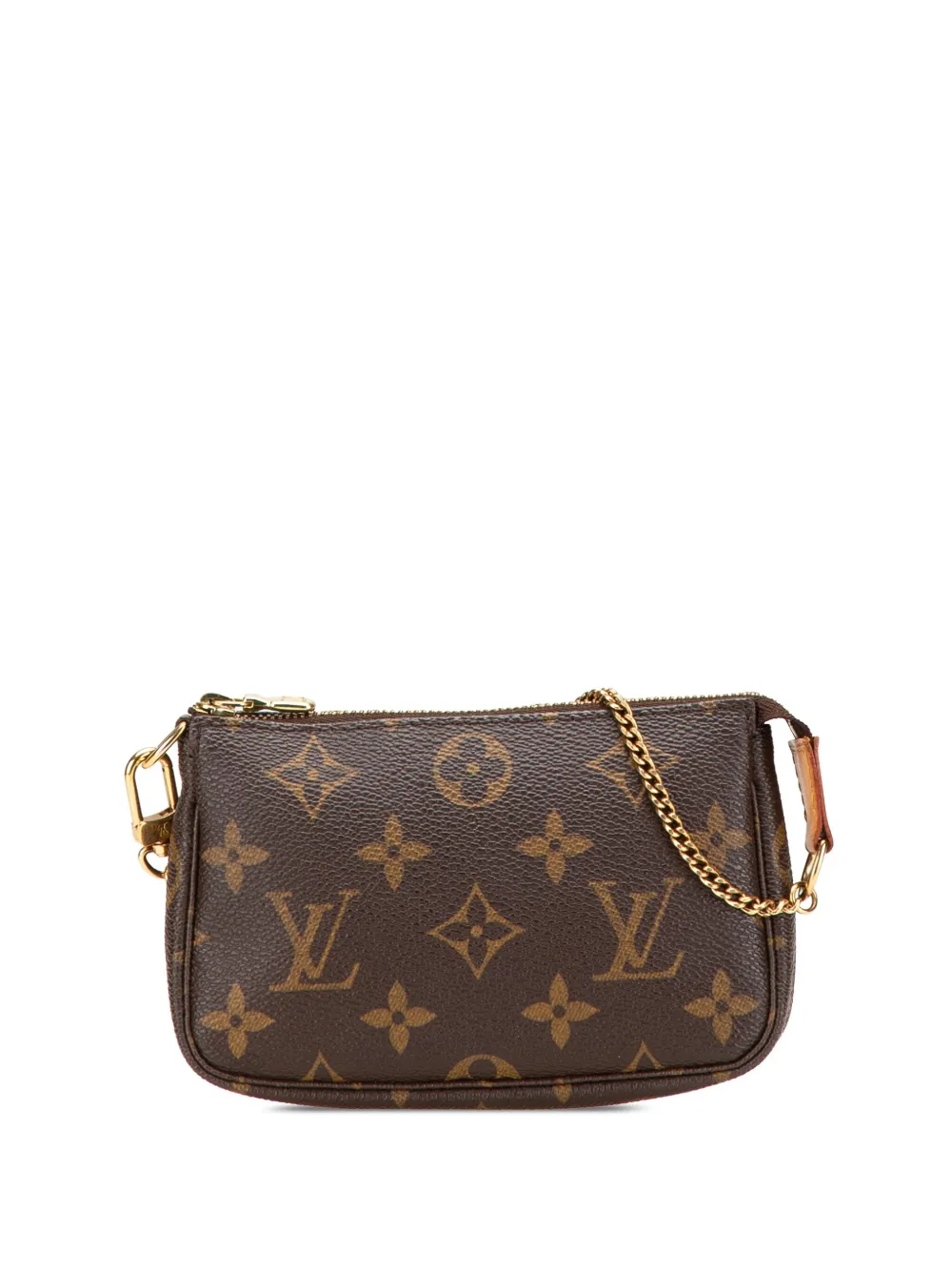 Louis Vuitton Pre-Owned 2005 モノグラム ミニ ポシェット アクセソワール ハンドバッグ - BROWN Louis Vuitton Pre-Owned 2005 モノグラム ミニ ポシェット アクセソワール ハンドバッグ - BROWN