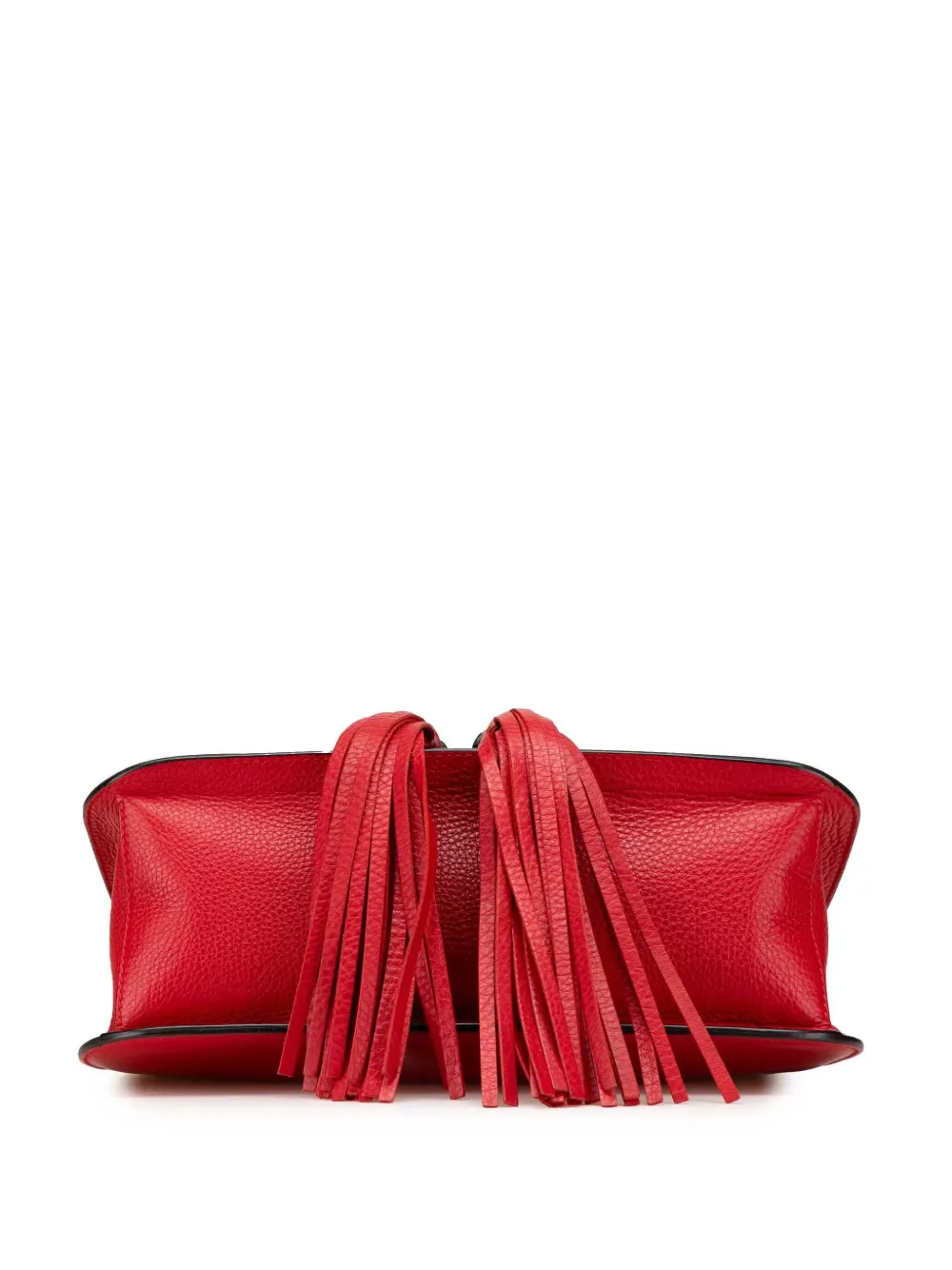 Pre-owned Gucci 2000-2015 Medium Leather Bamboo Daily Crossbody Bag