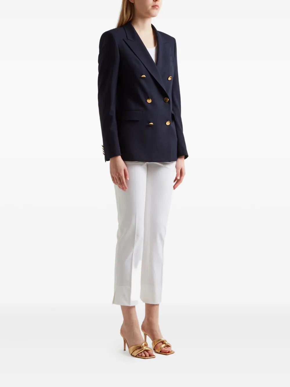 Tagliatore double-breasted blazer Blauw