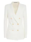 Tagliatore J-Parigi double-breasted gold-button blazer - Neutrals