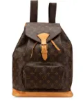 Louis Vuitton Pre-Owned 1995 Monogram Montsouris GM backpack - Brown
