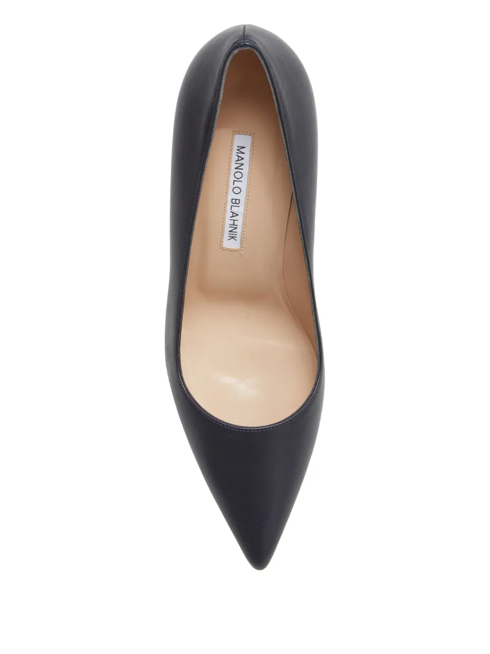 Manolo Blahnik 70mm pointed-toe stiletto pumps Blauw