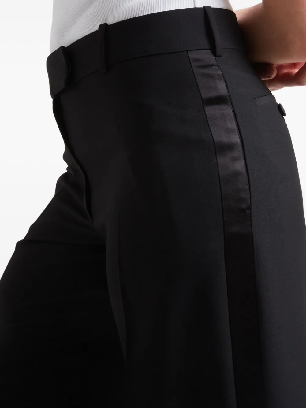 Alexander McQueen tailored trousers Zwart