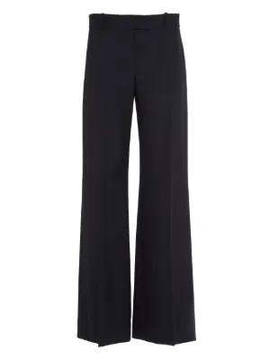 パンツ ALEXANDER MCQUEEN Women Straight Pants 830005QJADK 1000 Blac McQueen Classic Suiting Pants | Neiman Marcus