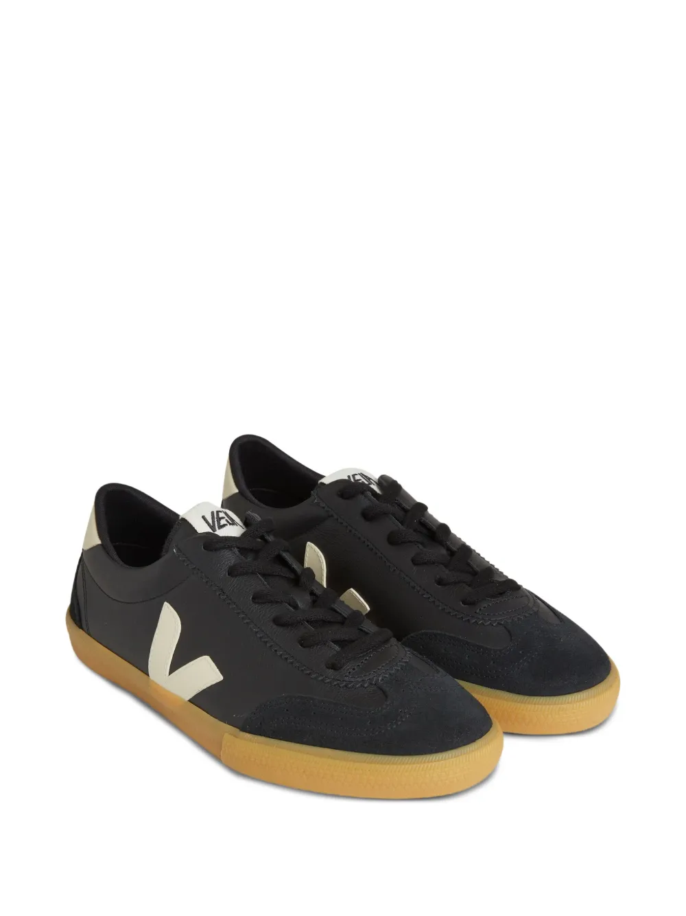 VEJA Volley V-logo sneakers Black
