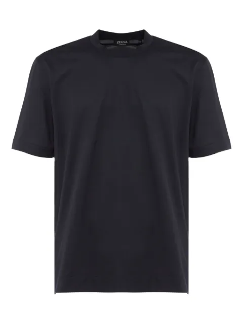 Zegna 크루 넥 반소매 티셔츠