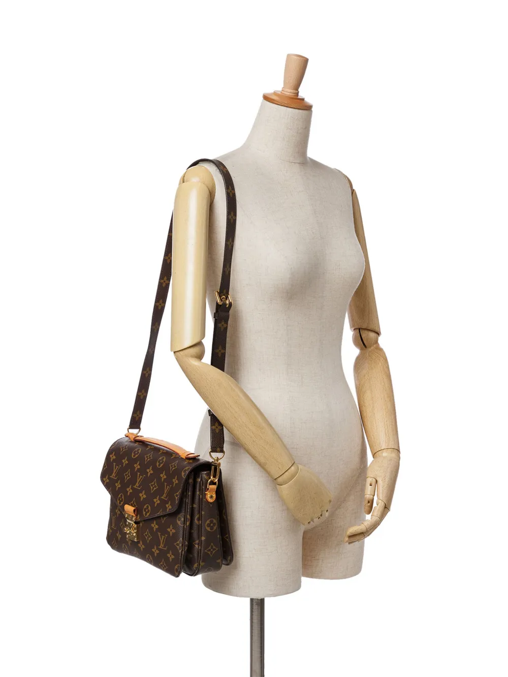 Louis Vuitton Pre-Owned 2016 Monogram Pochette Metis satchel | Pre-Owned | Image 2