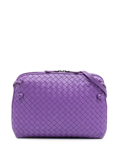 Bottega Veneta Pre-Owned 2012-2025 Medium Nappa Intrecciato Nodini crossbody bag